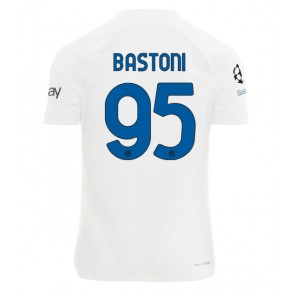 Inter Milan Alessandro Bastoni #95 Gostujuci Dres 2023-24 Kratak Rukavima